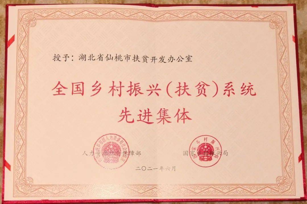 国家级表彰!我市这个集体上榜