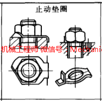 双联止动垫圈