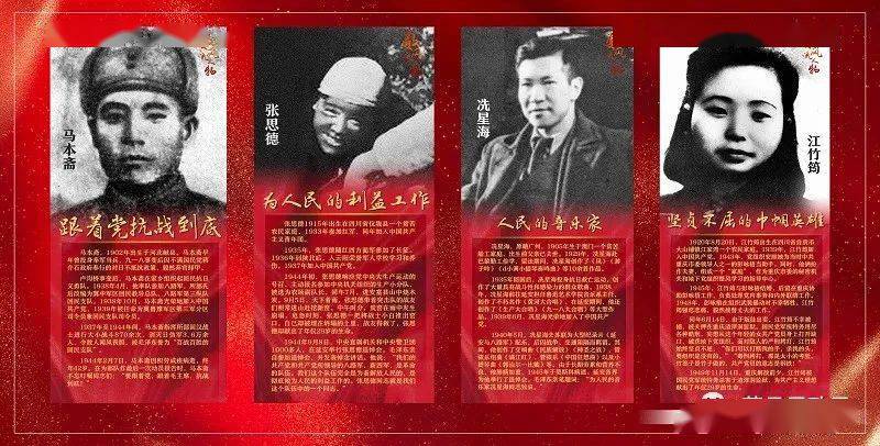 数风流人物 庆百年华诞丨庆祝中国共产党成立100周年"七一"宣传海报