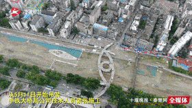 据承建方中铁大桥局  集团有限公司技术人员介绍  桥梁两侧共设置有4