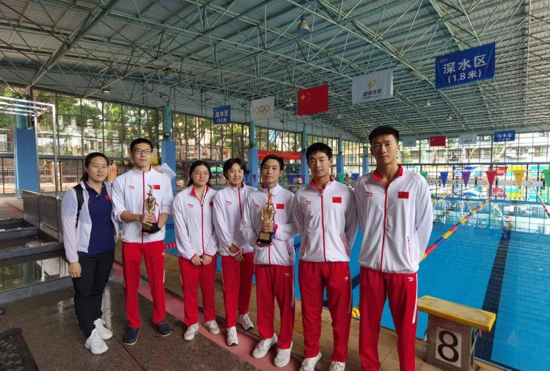 分别打破7项越秀区中学游泳比赛最高记录,在区赛打响2021年新赛季第一