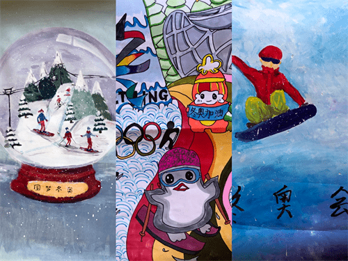 霸州市教体局"冰雪奥运·美丽中国"书法绘画优秀作品展示