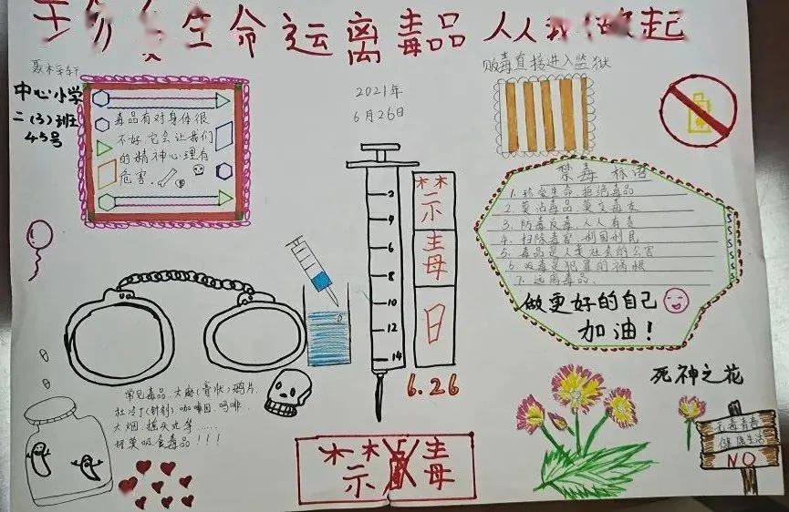 【百年中心自强共进】珍爱生命,远离毒品——九江镇中心小学开展禁毒