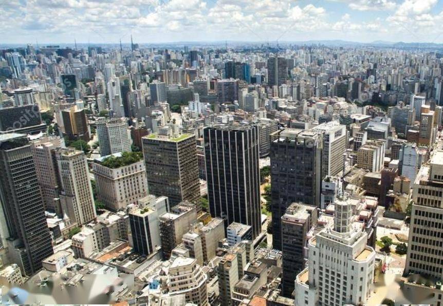 巴西的摩天高楼大城市密密麻麻全是高楼数量有可能超过上海