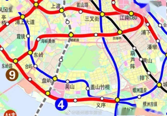 官方发布!福州地铁新一轮规划!覆盖台江,晋安,仓山,闽侯多地!