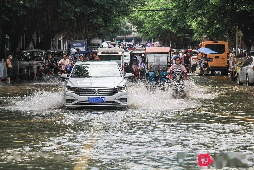 【聚焦】2021年第一场洪水席卷融水县城,大量现场图片