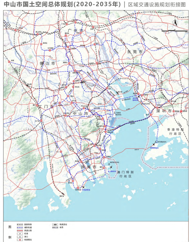 中山重磅规划!常住人口580万!地铁通广深!点名加快深中同城!