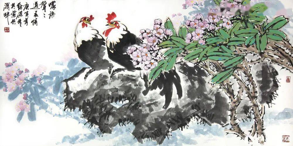 徐湛老师 36幅 高清花鸟作品,收藏了!
