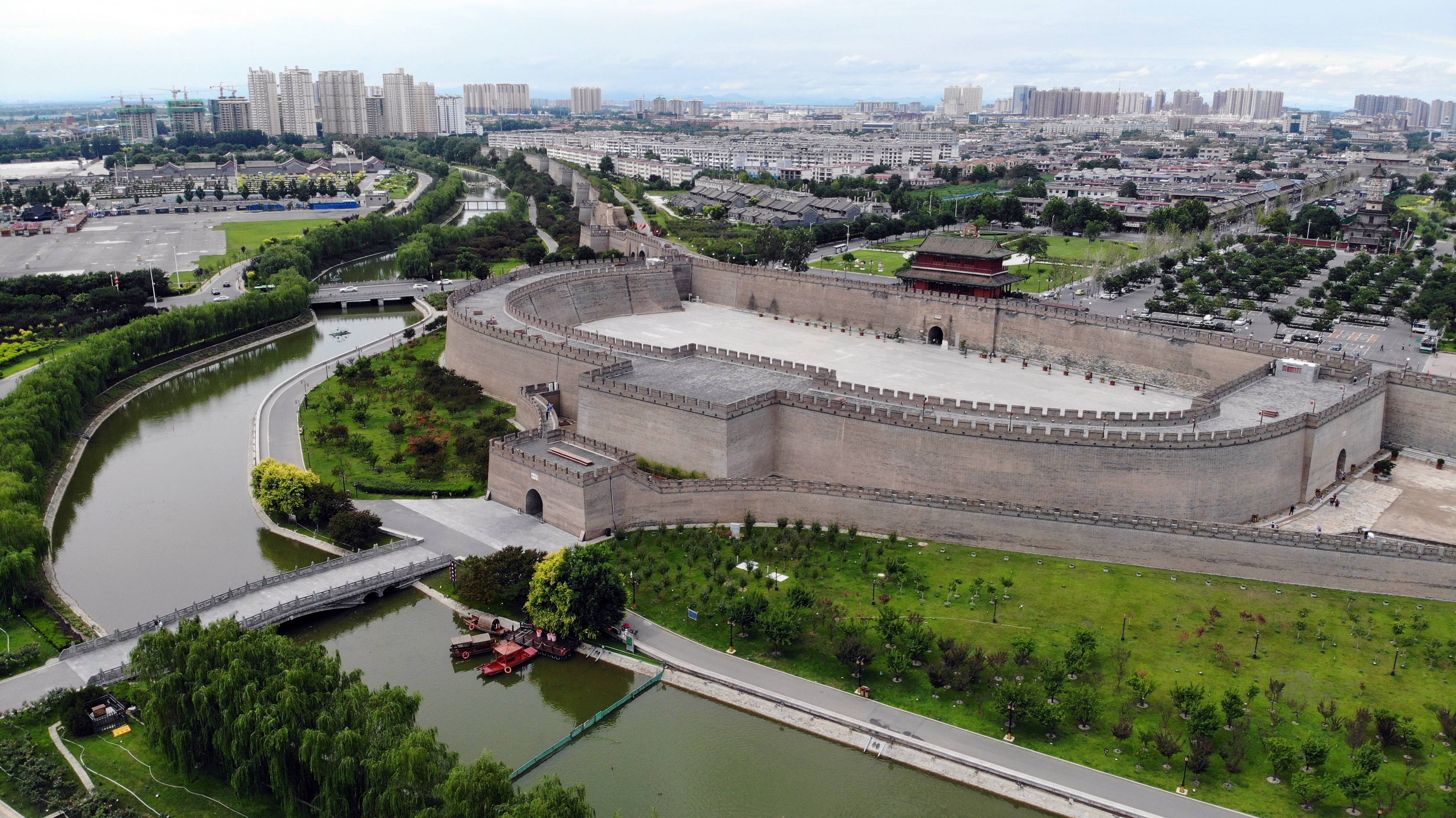 雨后正定古城_石家庄