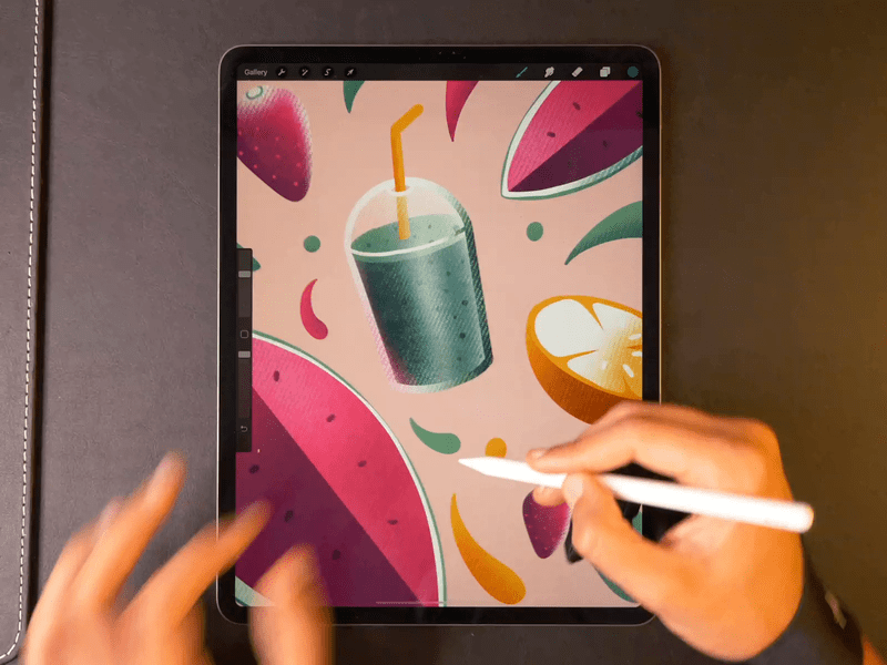 galshir带你走进ipadpro的绘画世界每一张都美到窒息