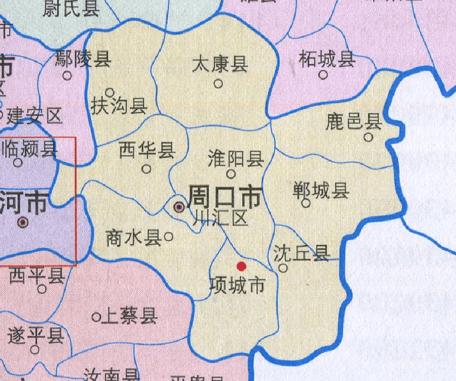 周口10区县人口一览郸城县10571万西华县6928万