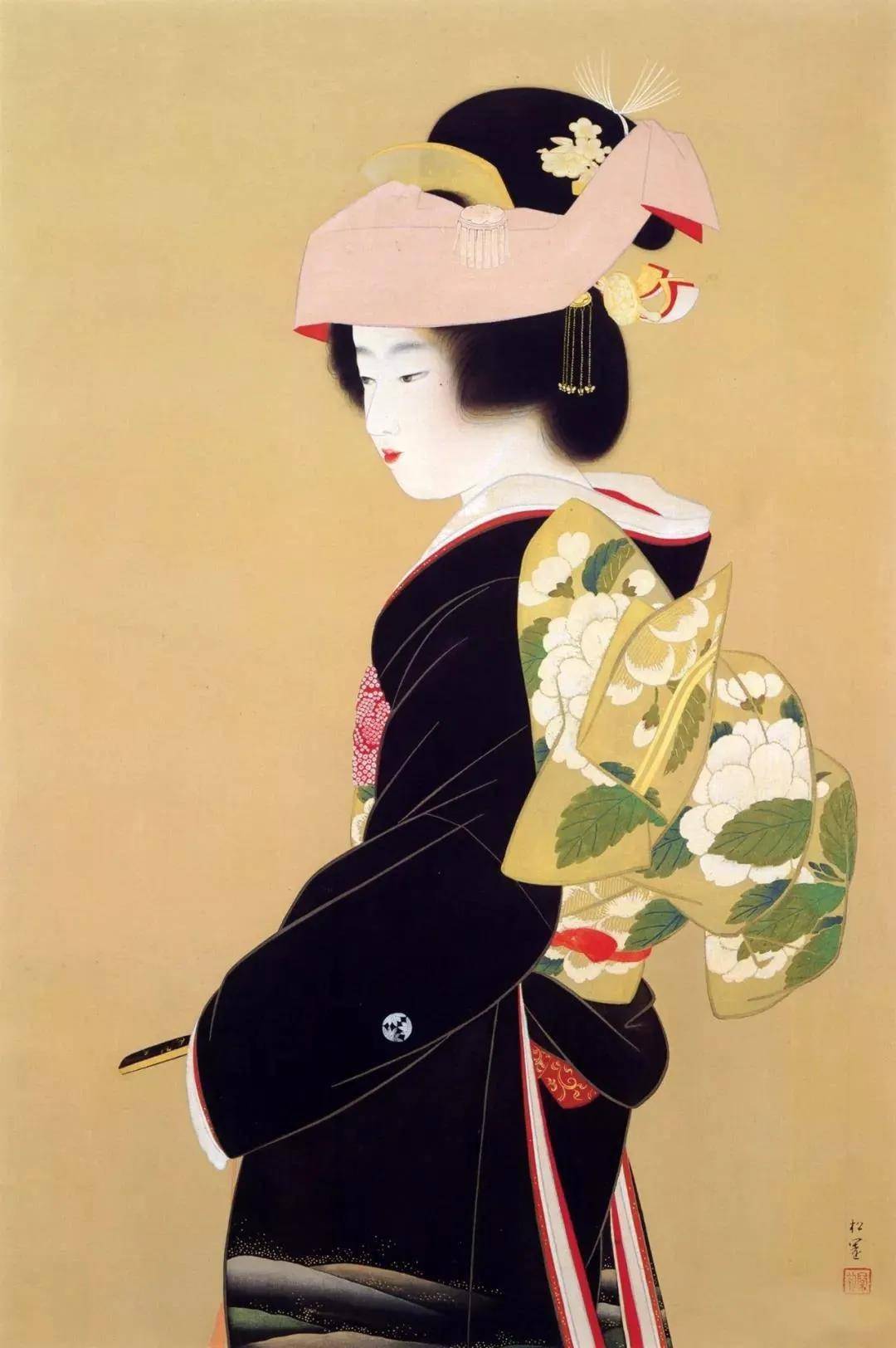 日本美女画,散发着珠玉般的芬芳