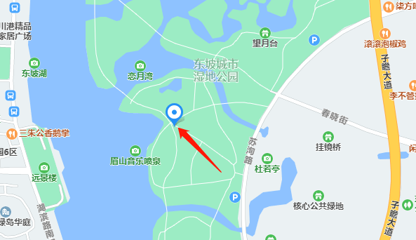 东坡城市湿地公园运动乐园在这里两处体育公园的详细地址便收到了大家