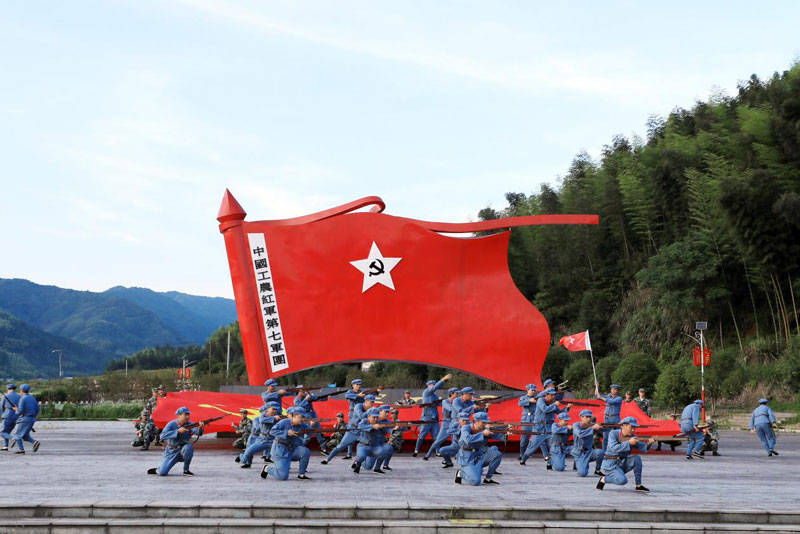 探访红色旅游网红打卡地走进闽赣省委革命旧址红色文化融入大街小巷