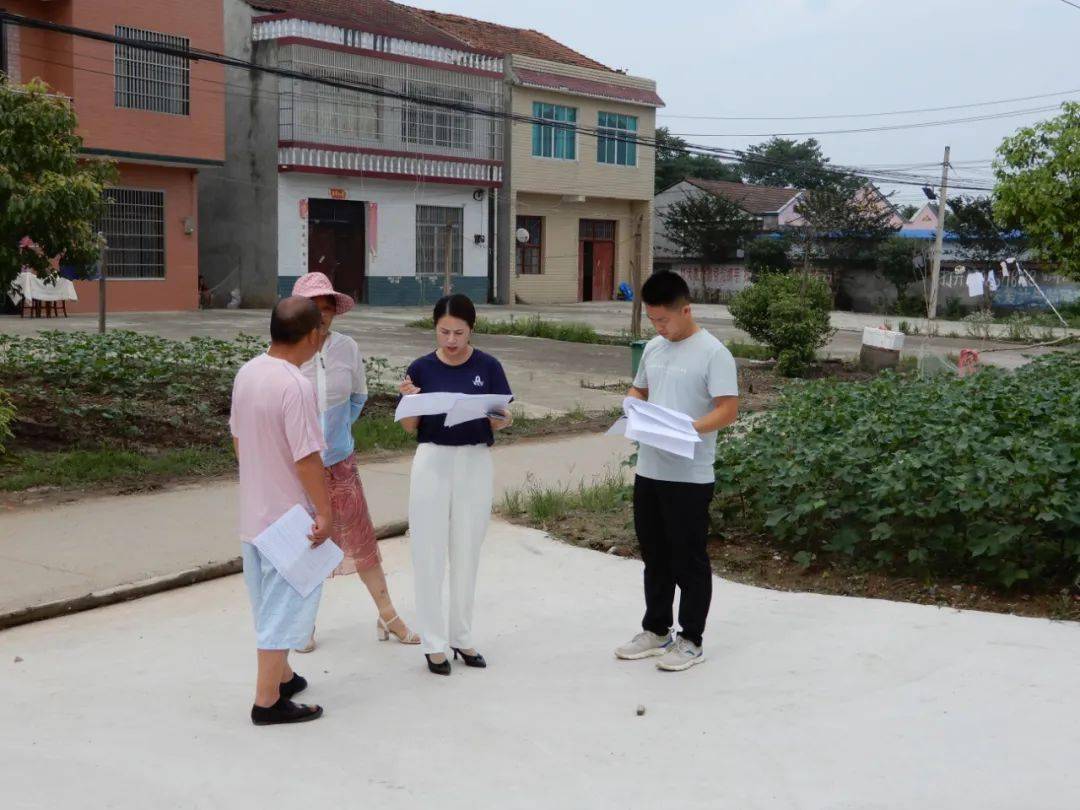 监利朱河纪委下乡走访,全面核查党员干部乱占耕地建房问题!