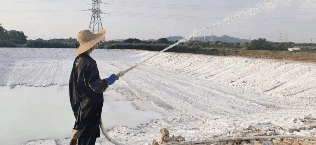 "机器石灰清塘"爆火,半小时搞定一个塘!养殖户