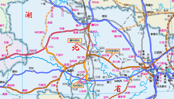 关注汉宜高铁沿江高铁最新消息