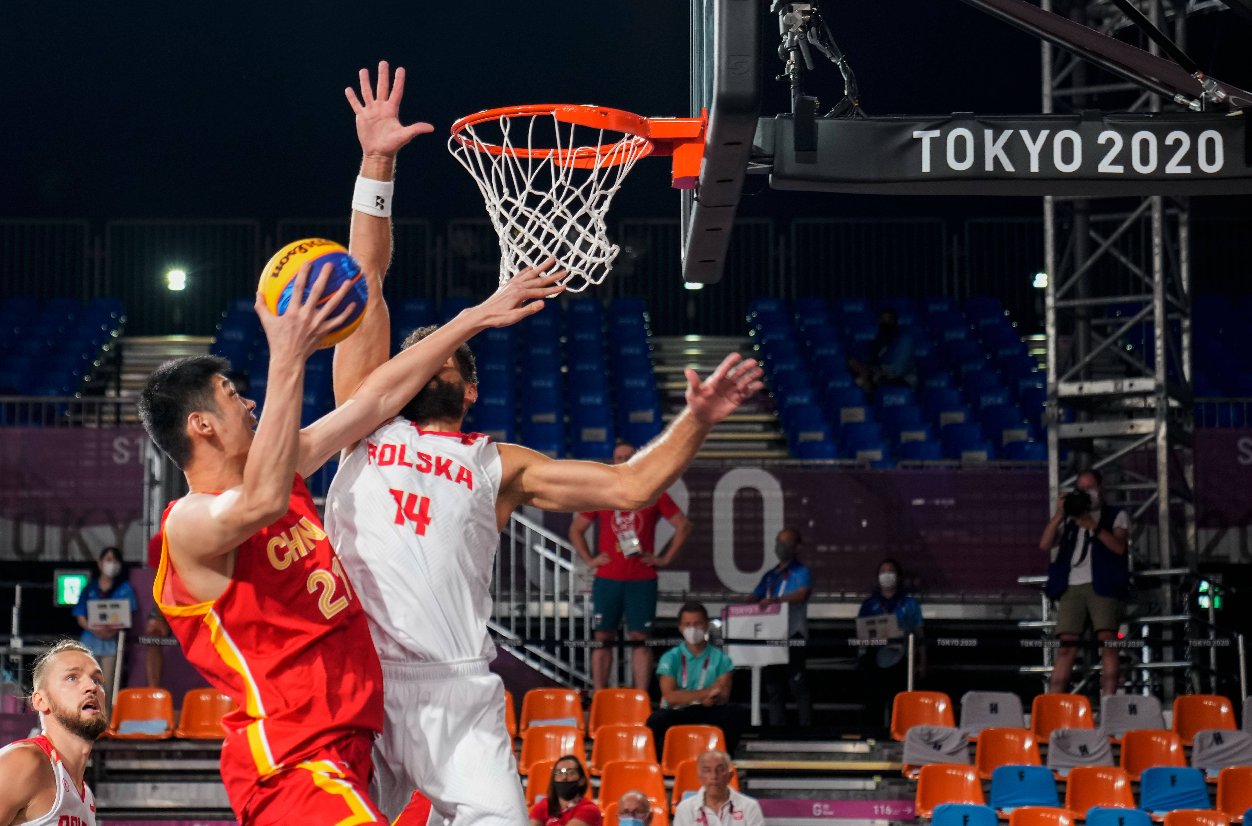 三人篮球——中国队胜波兰队
