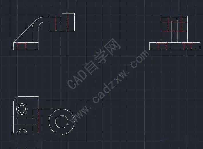 利用平面摄影生成cad三视图