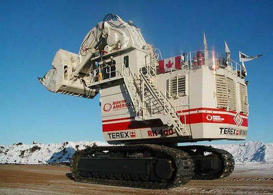 特雷克斯rh400 世界最大的液压挖掘机