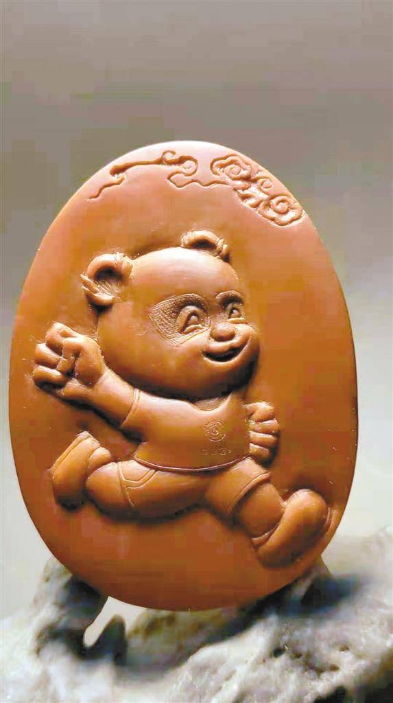 锉刀|核雕“秦岭四宝”祝福十四运会