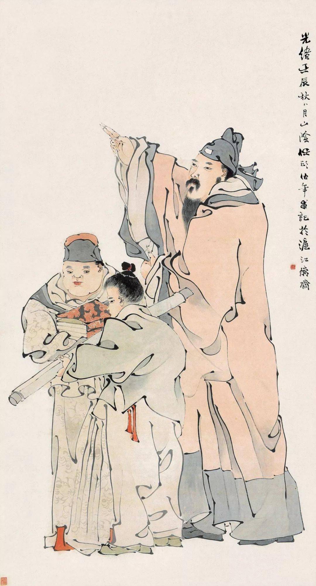 任伯年笔下的经典人物画,高清80幅
