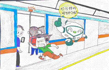 青岛地铁以漫画形式带市民重温出行手册