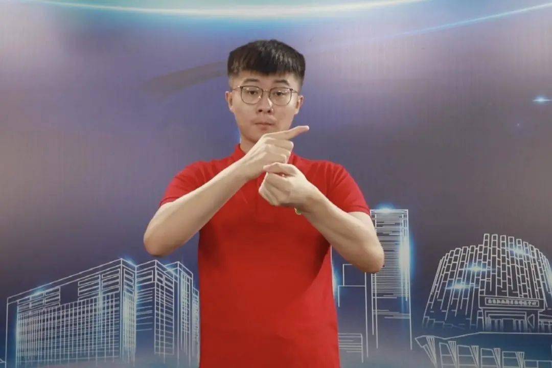 疫情之下,手语志愿者无声传递爱