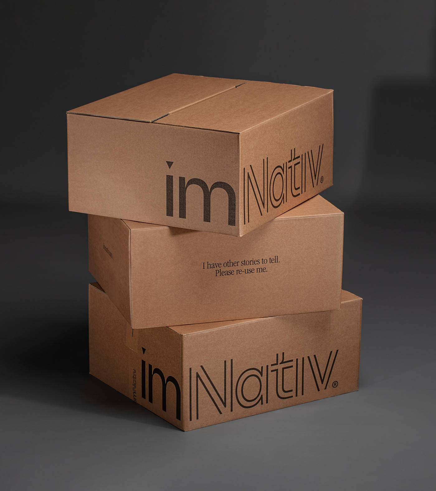传播|平面设计 | imNativ 意大利可持续面料品牌形象设计