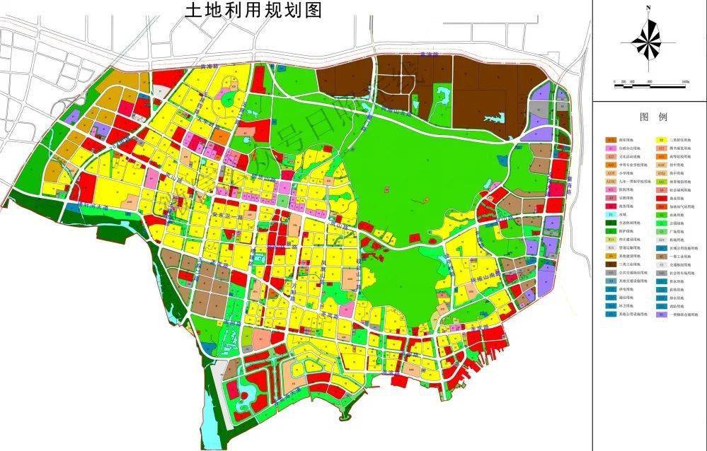 日照高新区山海路以北区域控制性详细规划(草案)