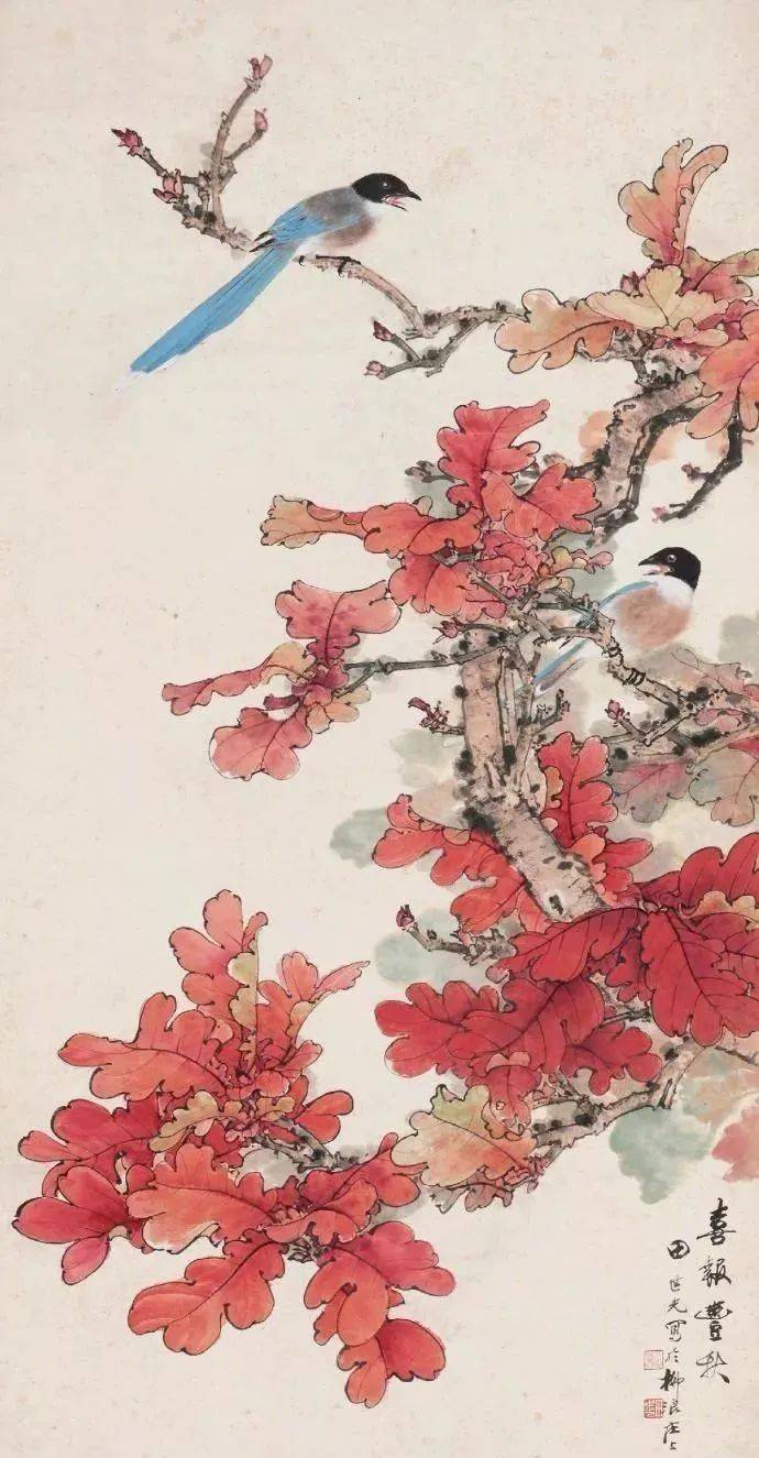 八雅轩丨【八雅丹青】国画大师笔下的秋天,那么静,那么美!