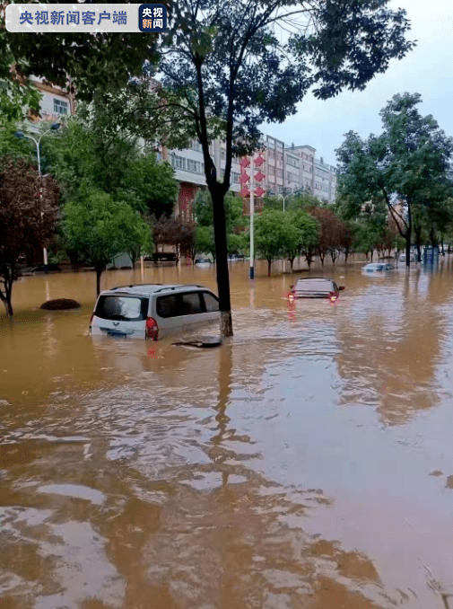 6条河流现超警洪水,陕西大范围强降雨!