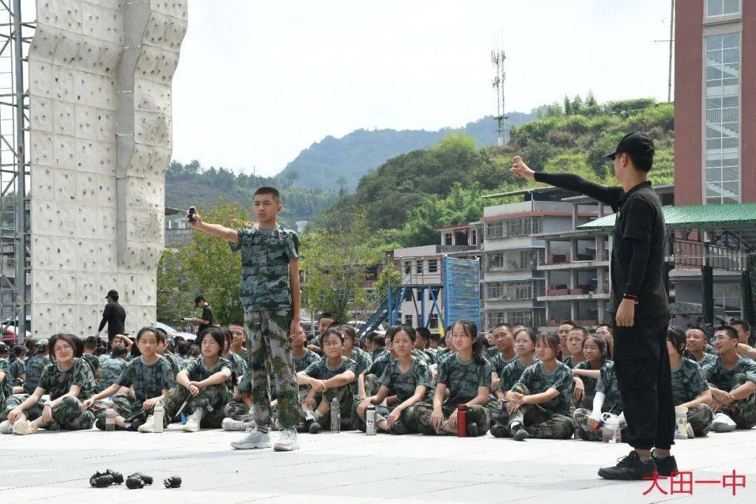 学军魂强我身,迷彩少年展青春 ——记大田一中2021级新生国防军政教育