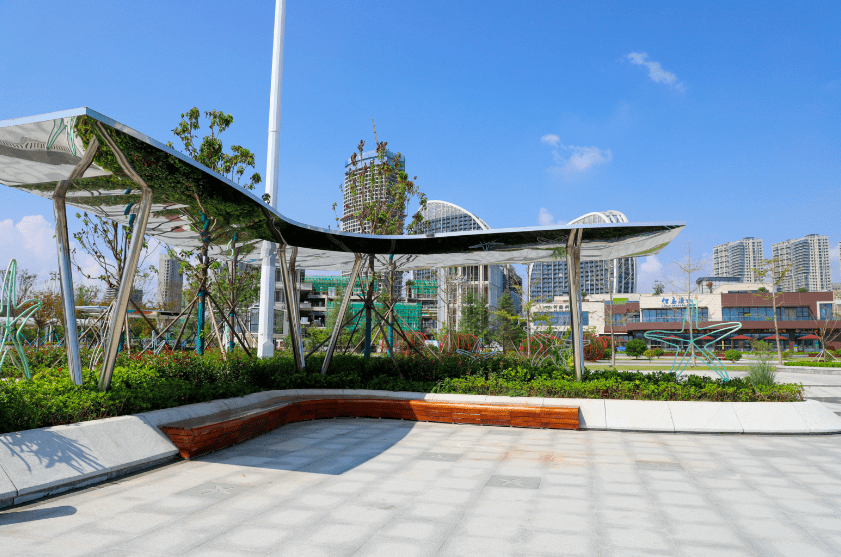 城市阳台景区提升工程正式完工,最新实景图来了!