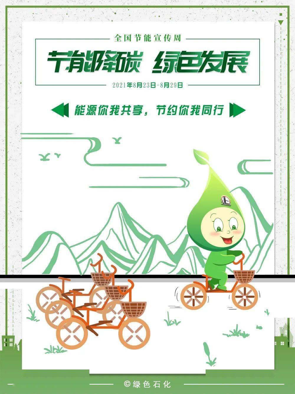 标语漫画助力绿色宣传