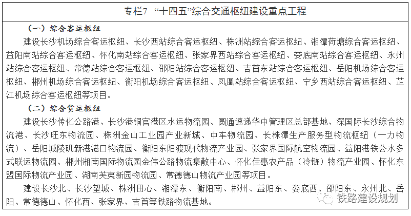 湖南省十四五现代化综合交通运输体系发展规划发布打造三纵五横综合