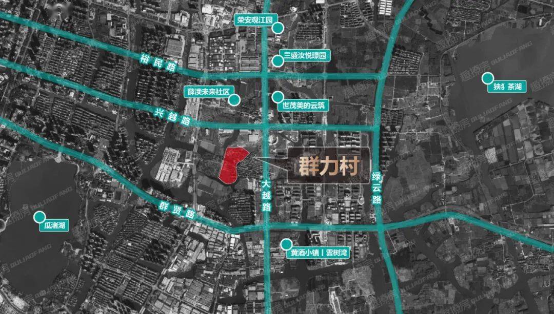 东浦街道群力村位于柯越"城市金线"大越路旁,东接大越路,西靠柯桥双梅