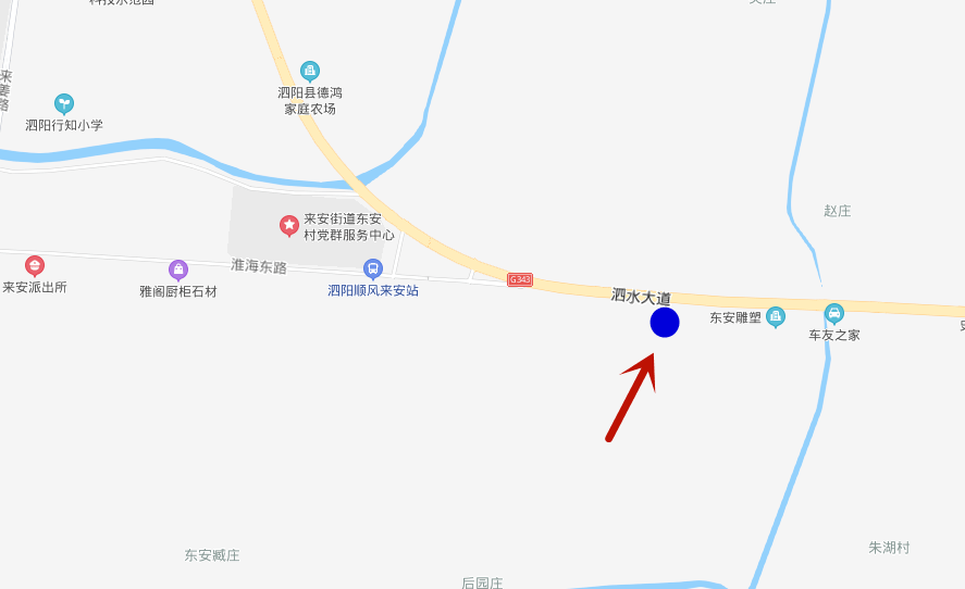 刘桥查报站(北京路与343国道路囗西北角)9.