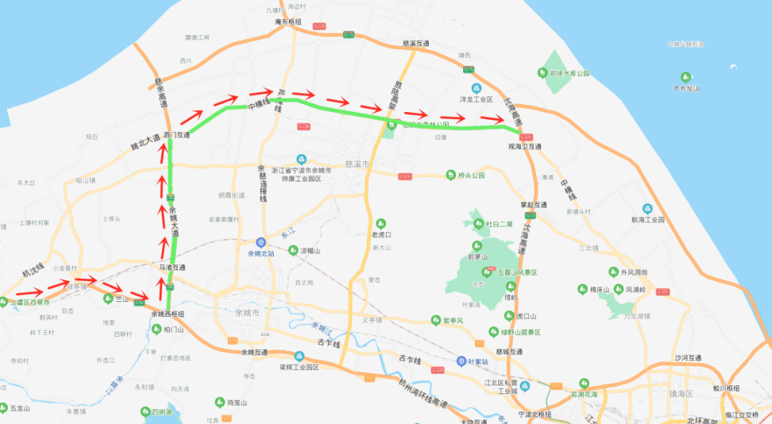 远端绕行线路其他绕行线路2021年9月3日宁波市公安局高速公路交通