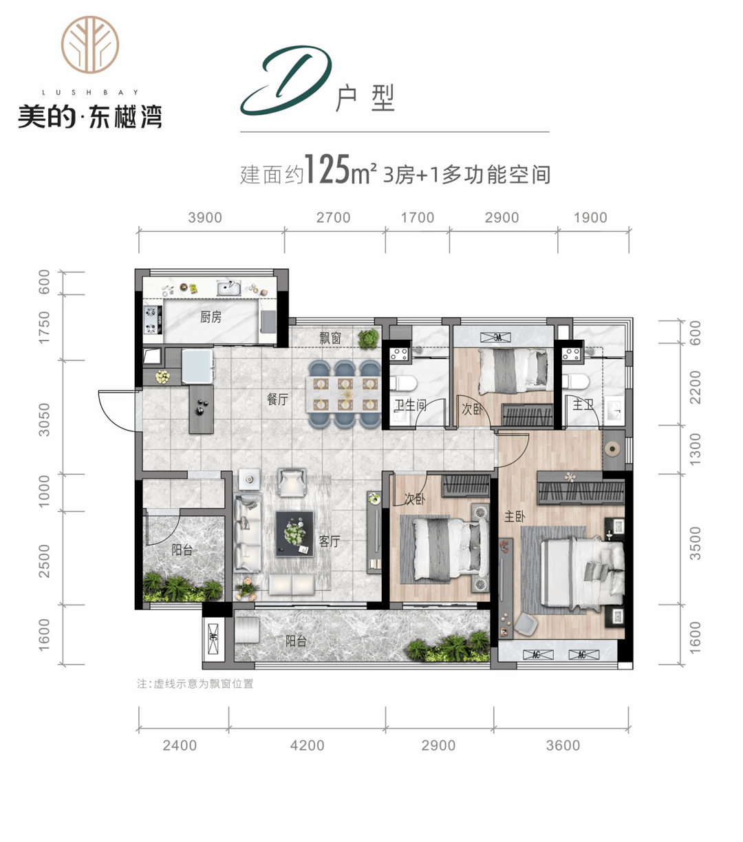 南北对流,实用率超95%还算不上好户型?