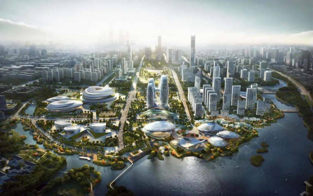 杭州未来科技城文化中心启动土地征收,汇集市民中心,体育,演艺,会展等