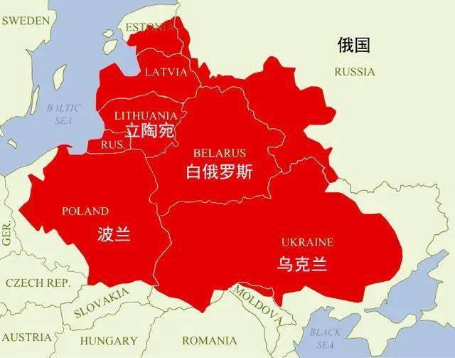 波兰-立陶宛联邦曾是欧洲第一大国,白乌都在其统治下