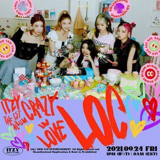 crazy in love itzy,crazy in love itzy公开了正规一辑《crazy in love》photobook preview