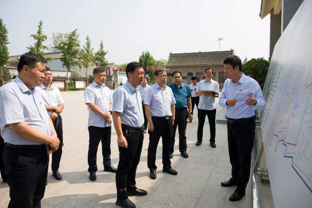 县委副书记,县长赵丹督导检查单拐纪念馆和极限运动基地项目升级改造