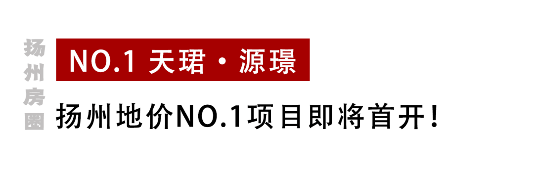 运河宝龙观邸持续热销,预计本月开盘的天琤·源瓃自带"扬州地价no