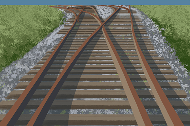 为什么铁轨不直接铺设在地面上?