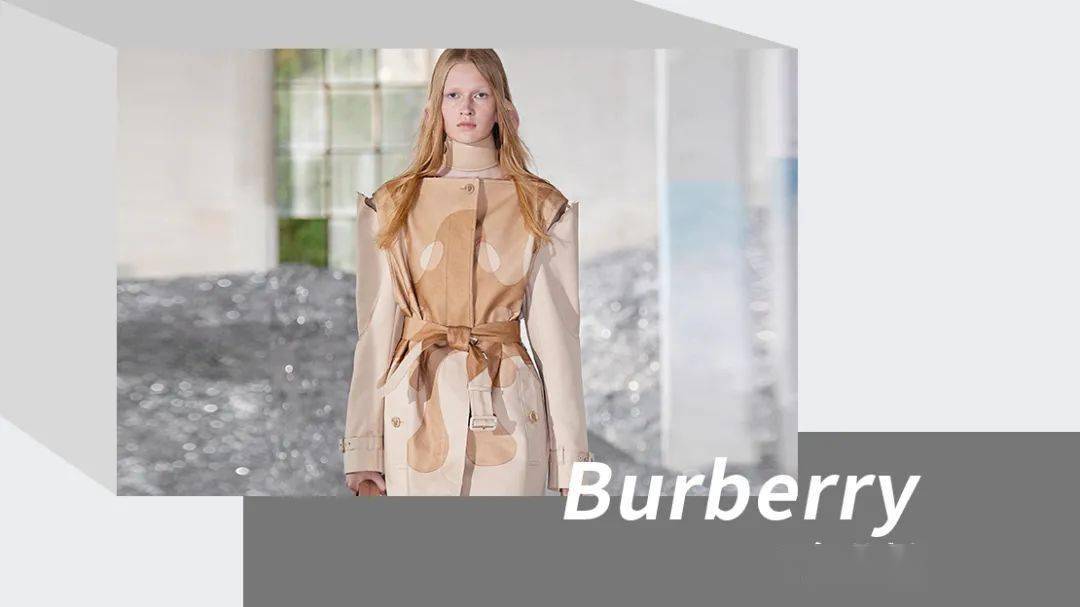 2022巴黎时装周动物本能burberry女装t台分析