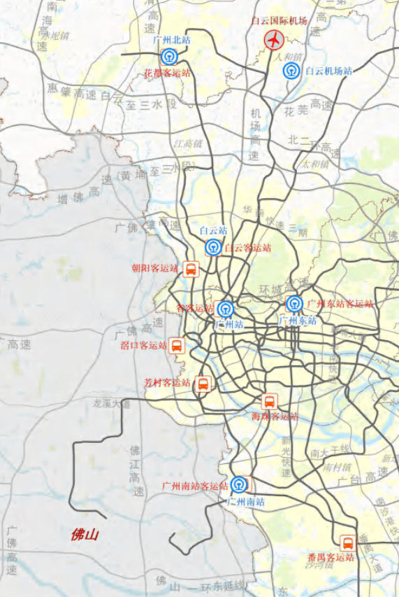 芳白城际多条地铁线有新进展未来荔湾交通要这么变