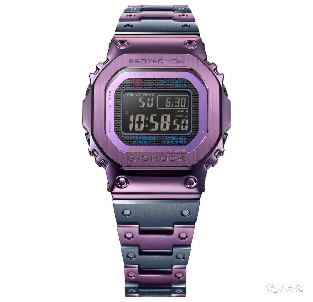 卡西欧g-shock全新gmw-b5000"东京暮色"腕表