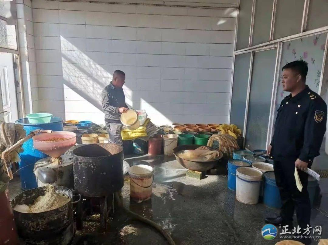 包头市萨拉齐一家豆制品小作坊被取缔